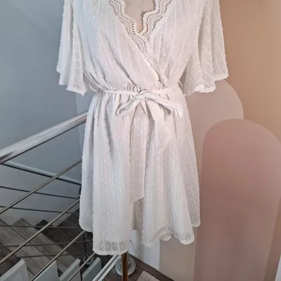 robe blanche taille 40